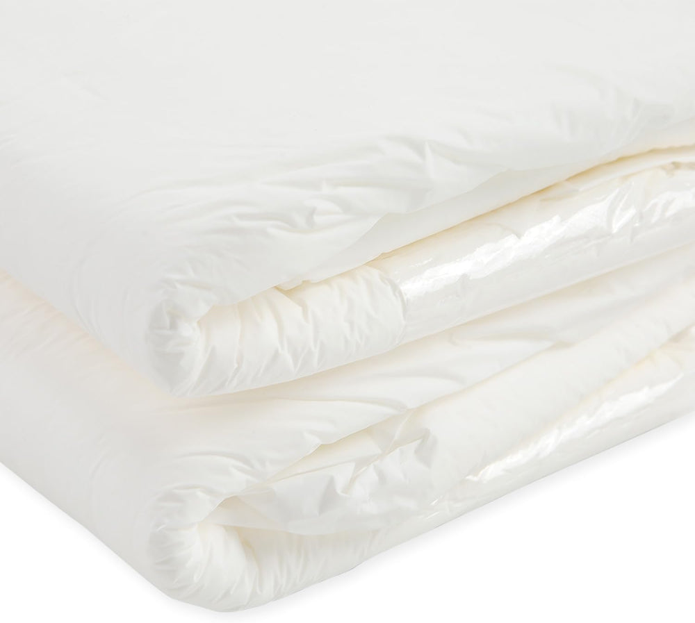 CutiePlusU Pannolini per adulti, confezione da 10 mutandine per incontinenza usa e getta con passanti per donne e uomini, massima assorbenza durante la notte - Bianco (taglia media 71-96 cm)