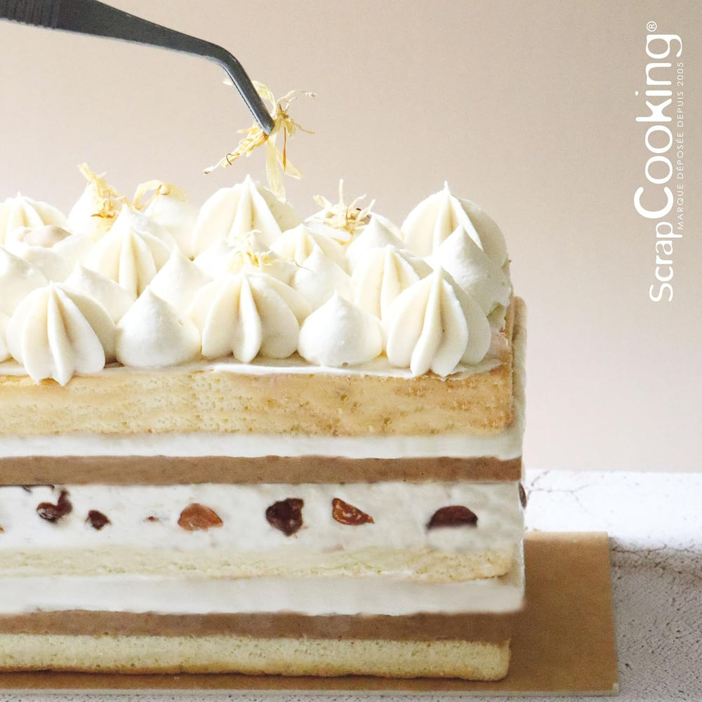 ScrapCooking - Calendule essiccate 3,5 g - Fiori commestibili - Decorazioni alimentari per dolci - Per dessert, torte, crostate, muffin - Natale, primavera, compleanno - Giallo dorato - 7471