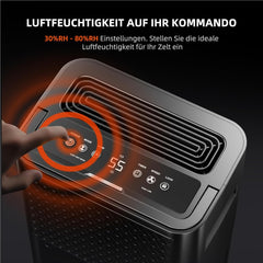 Deumidificatore SPIDER FARMER, Deumidificatore per piante da 12 litri con controllo dell'umidità, controllo tramite app, funzione timer 24 ore per tende da coltivazione, deumidificatore elettrico per giardini interni, appartamenti e scantinati