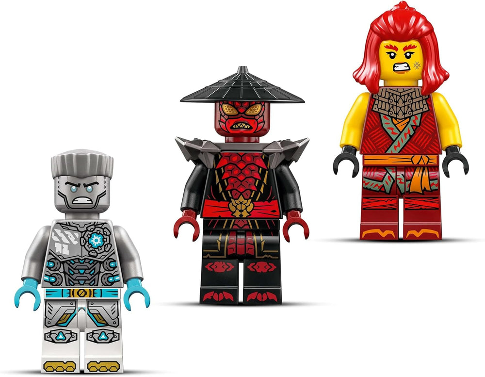 LEGO NINJAGO Mech d'azione di Zane - Giocattolo ninja con 3 minifigure per giochi di ruolo - Piccolo set da costruire e giocare per i bambini - Idea regalo per ragazzi e ragazze dai 6 anni 71827 Set da costruzione Besuche den LEGO-Store