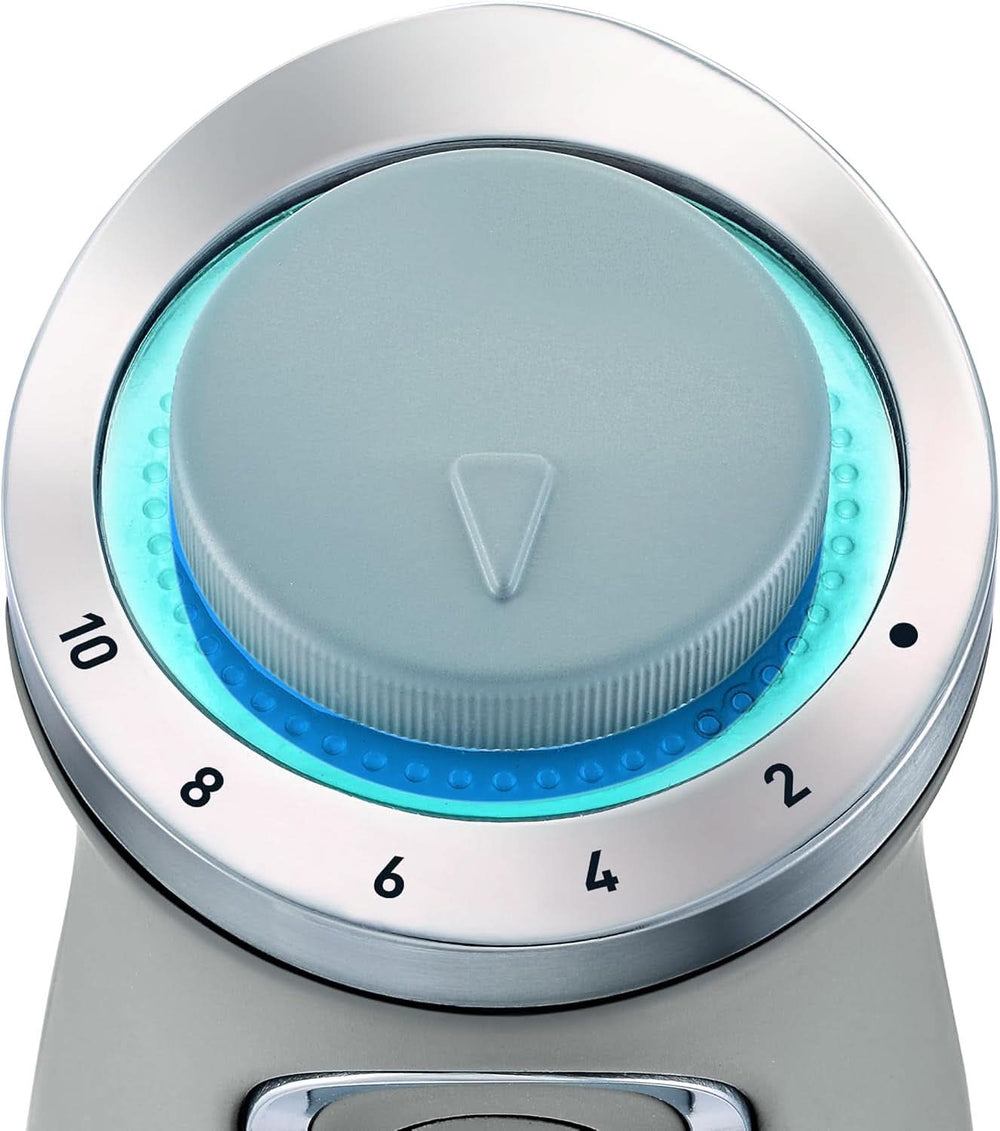 Quick Chef Quickchef – Stabmixer Mit 3 Zubehör, Edelstahl, 10 Geschwindigkeiten, 1000 W Mother and Child Naty Shop