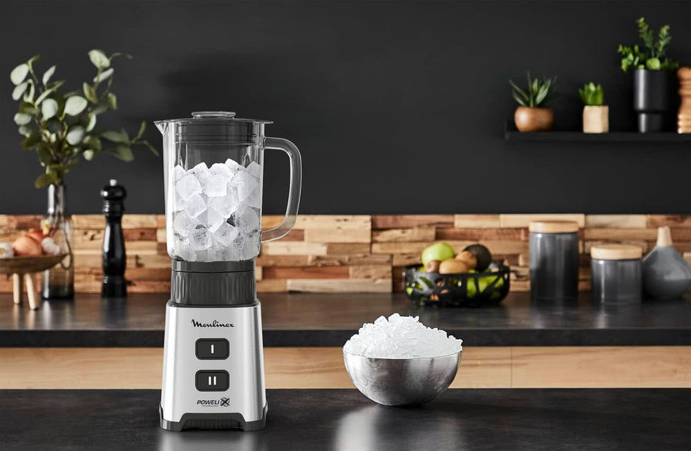 Frullatore Pulseo LM17GD, 400 W, 4 lame, 700 Ml, Contenitore portatile 600 Ml Cucina Naty Shop