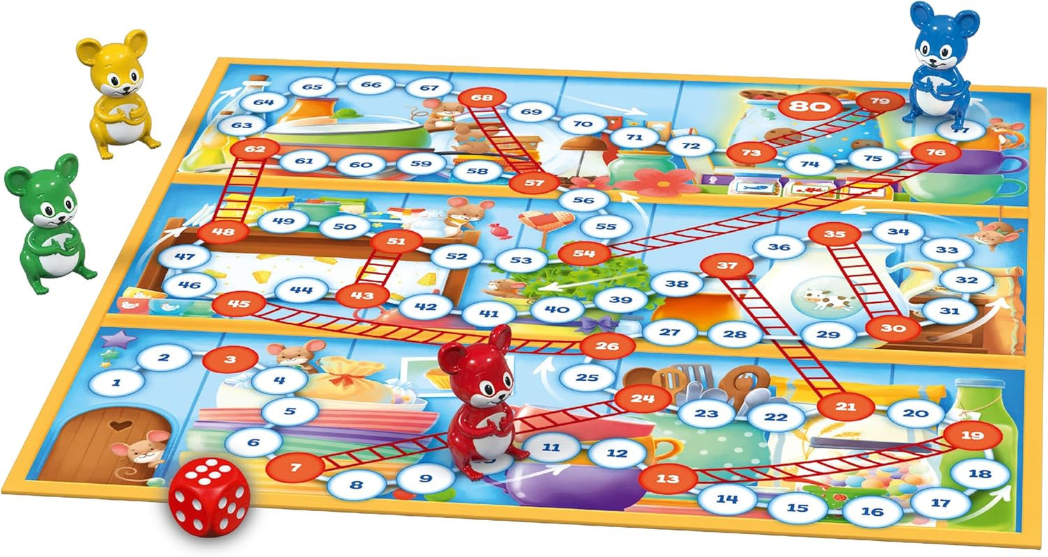 Schmidt Spiele 40553 Gioco con scala grande, Gioco per bambini, 52 x 36 cm