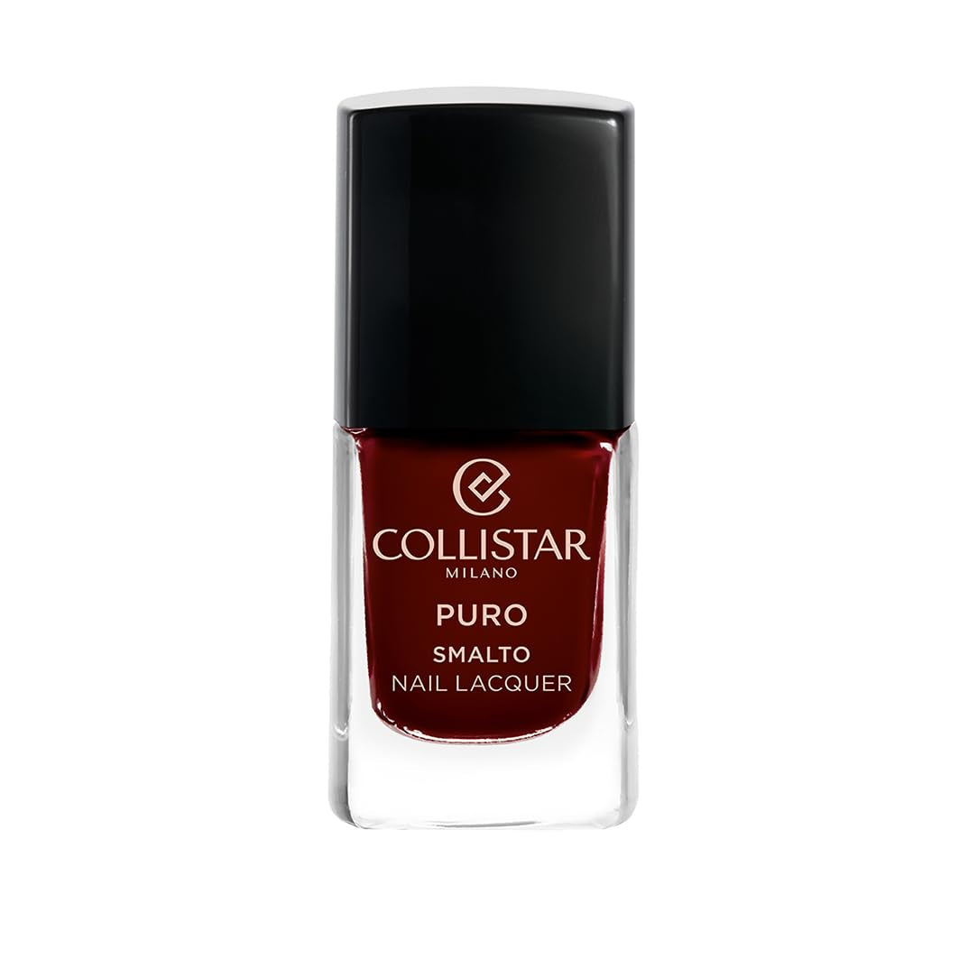 Collistar Puro Nail Lacquer a lunga tenuta dal finish lucido, n. 581 Rossonero 10ml