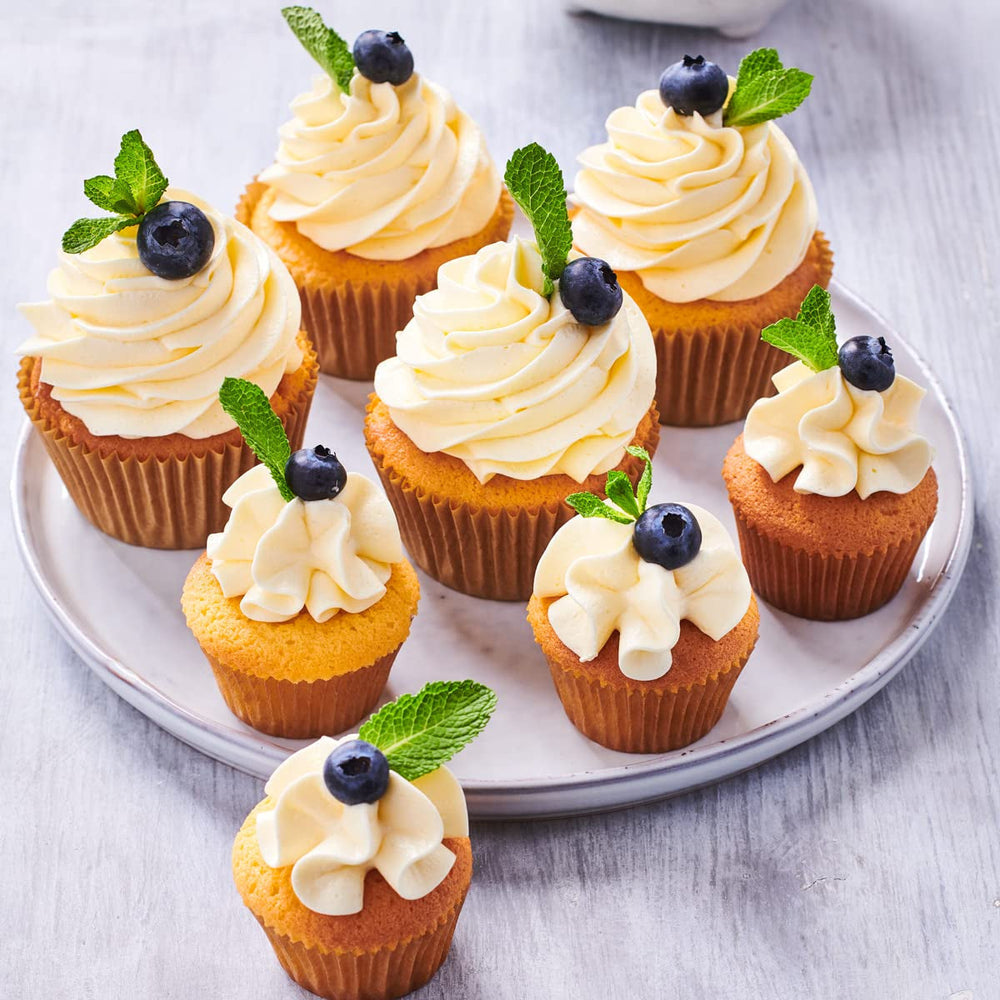 Funcakes Mix Für Buttercreme, Glutenfrei: Einfach Zu Berübenen, Cremig, Perfekt Zum Dekorieren, Abdecken Und Füllen Von Kuchen, Topping Auf Cupcakes, 500G Mix per cuocere e cucinare Naty Shop