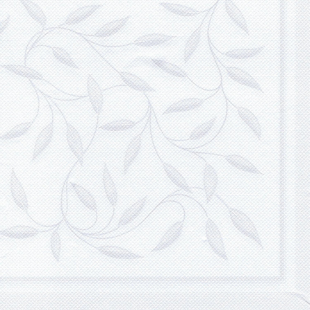 Papstar, 50 de șervețele "ROYAL Collection" 1/4 fold 40 Cm X 40 Cm Alb "New Mediterranean", #11652