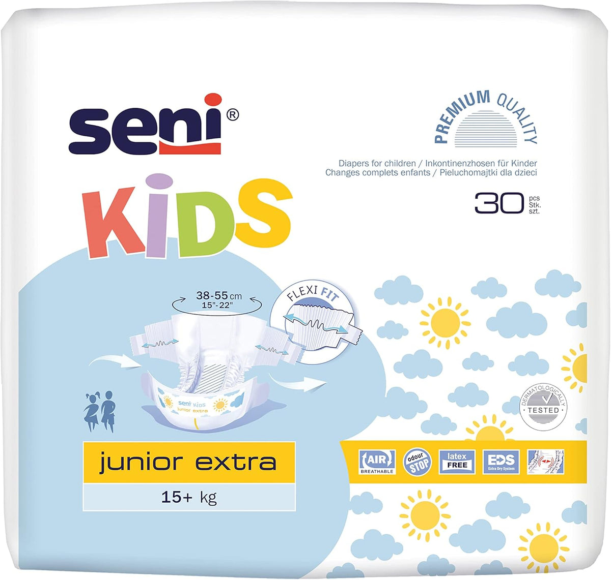 Seni Kids Junior Extra 16-30 kg (1x30 pezzi)