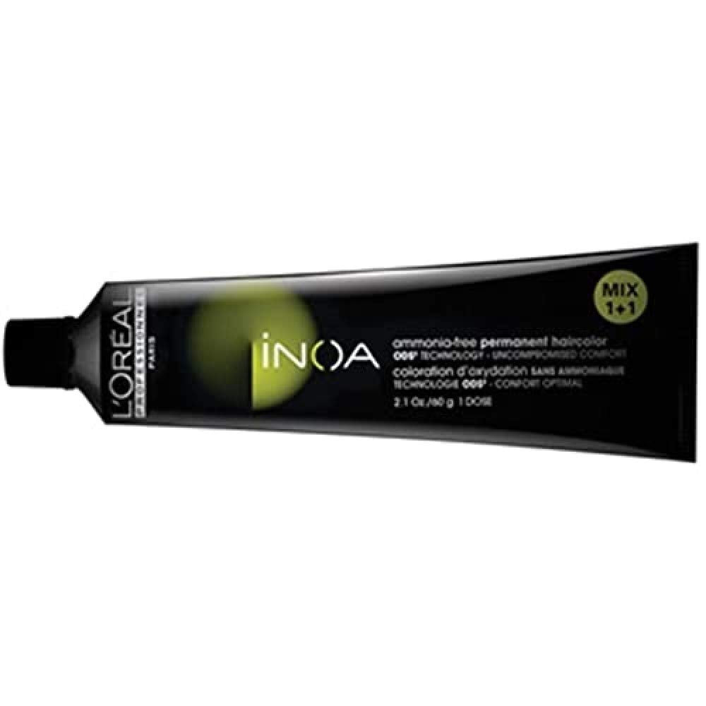 L'Oréal Professionnel INOA Colorație oxidativă fără amoniac 4 maro mediu, 1 pachet, (1x 60 ml) Vopsea pentru par Naty Shop 5.56 Maro deschis mahon, roșu 60 Ml (1 pachet)