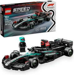 LEGO Speed Champions Auto da corsa Mercedes-Amg F1 W15 - Minifigure giocattolo di Formula 1 - Modello di auto da collezionare e costruire - Regalo per ragazzi e ragazze 10+ o fan adulti 77244 Set di costruzione Besuche den LEGO-Store Auto da corsa Mercedes-Amg F1 W15 77244