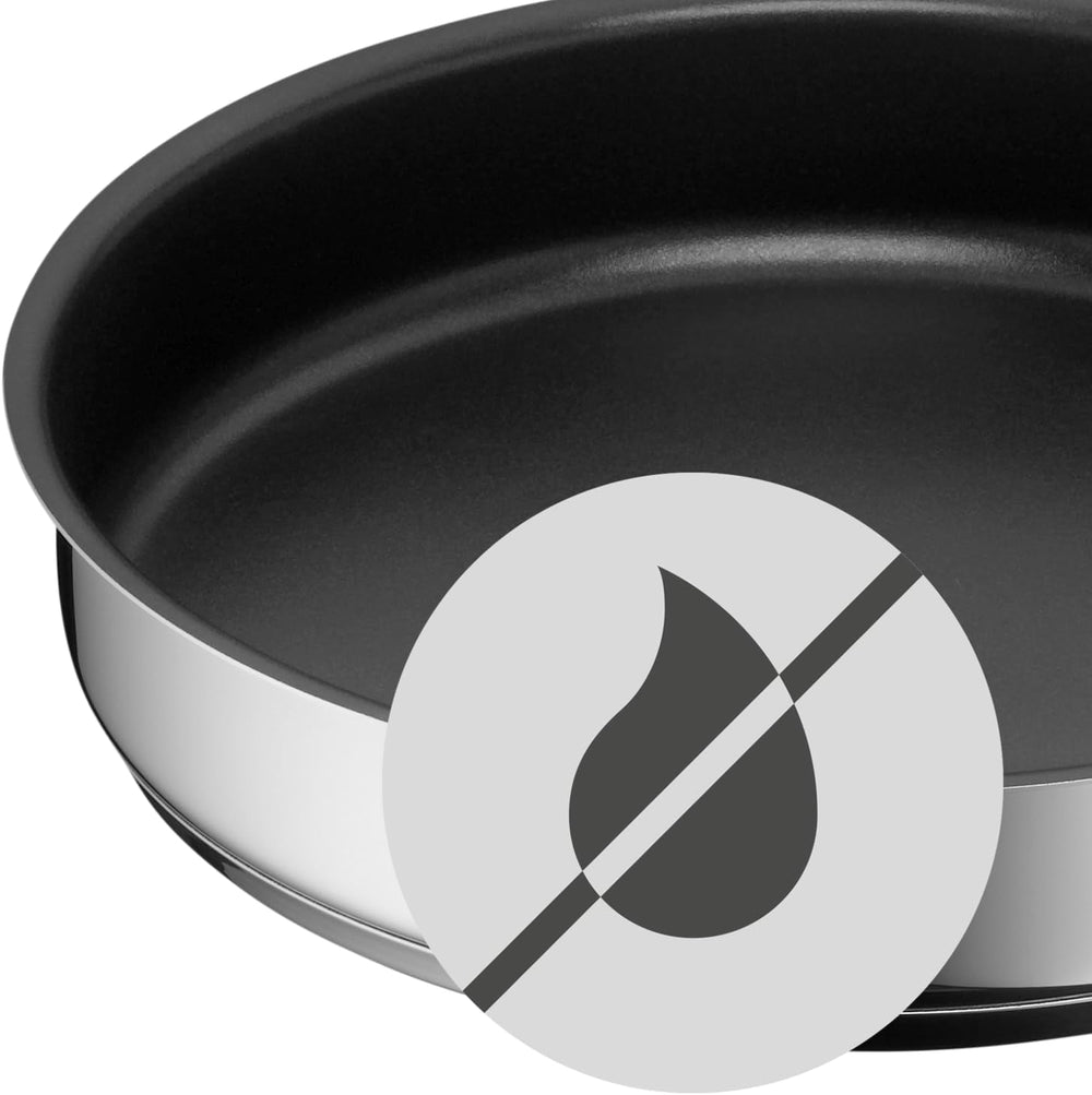WMF Mini padella piccola con coperchio 18 cm, Cromargan in acciaio inox lucido, induzione Pentole e Padelle Naty Shop
