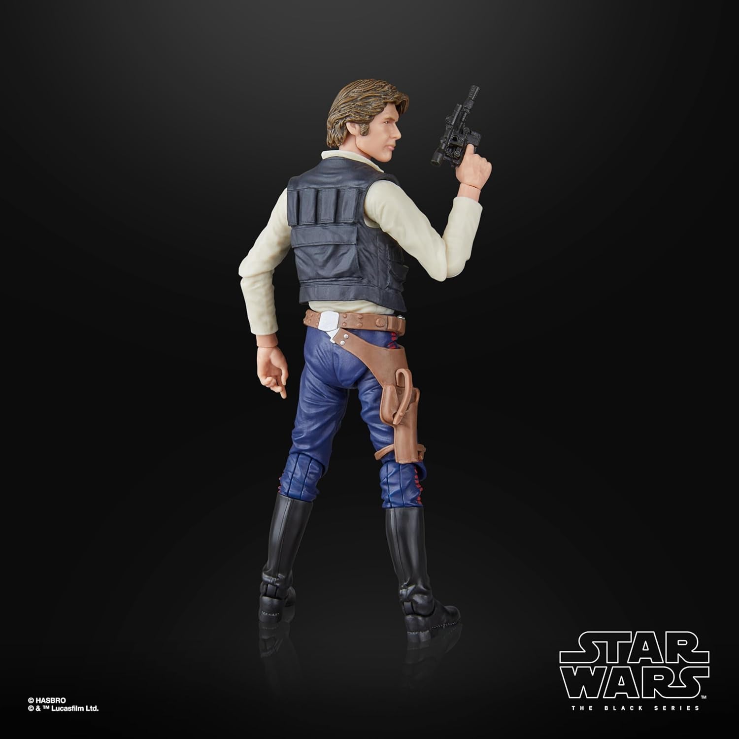 Star Wars The Black Series Han Solo, Star Wars: A Hope Premium Action Figure da collezione (15 cm) Action figures Naty Shop
