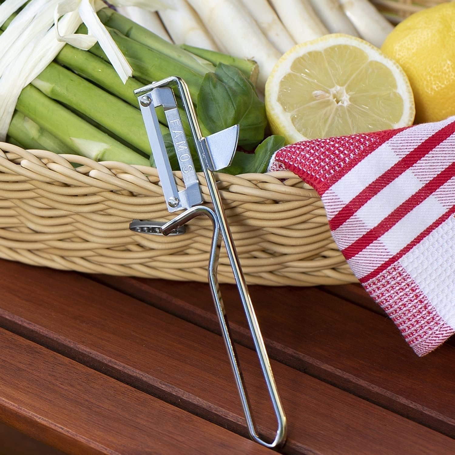 Pelapatate Westmark 106122E1 con lama in acciaio cromato Naty Shop