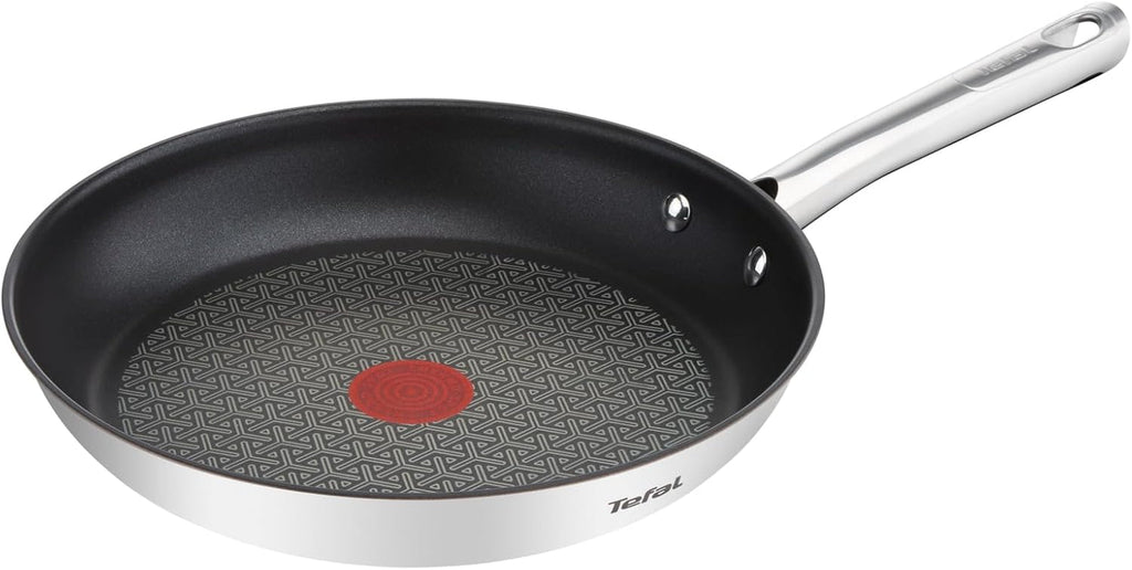 Tefal Duetto, indicator de temperatură Thermo-Spot Oale si Tigai Naty Shop 28 Cm