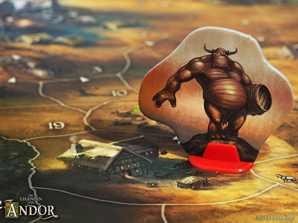 Kosmos 683122 Legends of Andor - Big Box, gioco base (Kennerspiel des Jahres 2013) ed espansioni aggiuntive, Fantasy Classic, gioco da tavolo fantasy cooperativo, dai 10 anni in su