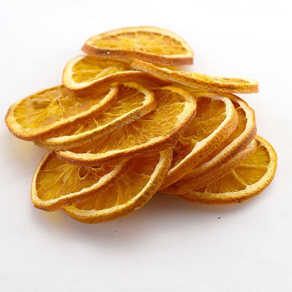 500 g felii de portocale uscate, felii de portocale uscate îndulcite, fără zahăr, vegane și kosher (500g) Produse deshidratate Naty Shop