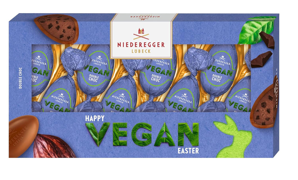 Niederegger uova vegane di doppio cioccolato 100g