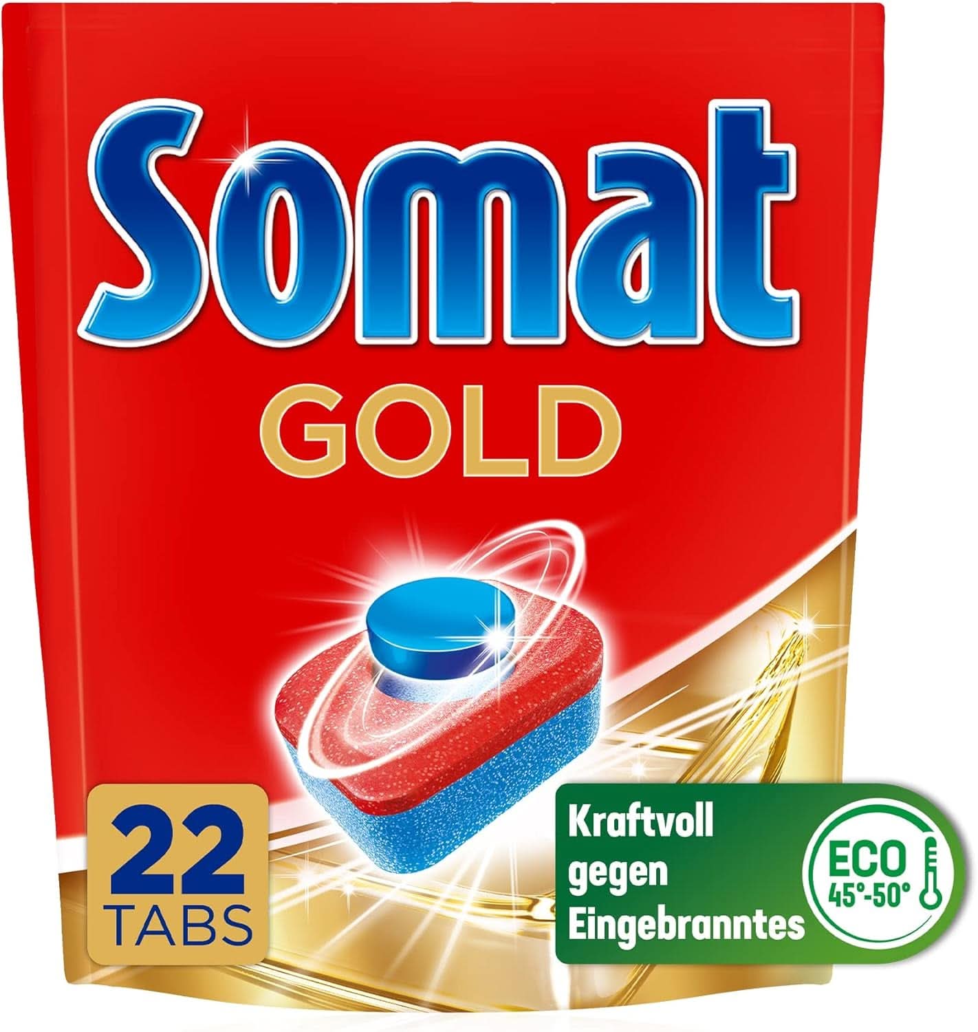 Somat Gold compresse per lavastoviglie (105 compresse) Detersivi cucina Naty Shop 22 capsule -