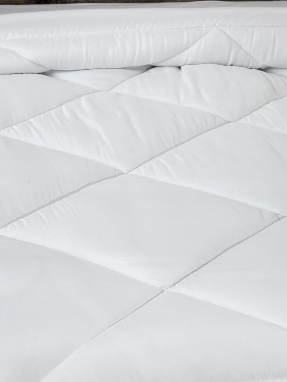 Home Linge Passion COUETTE Blanche Trapunta Home Passion, microfibra, bianco, 240 X 260 Cm Trapunte e trapunte Naty Shop