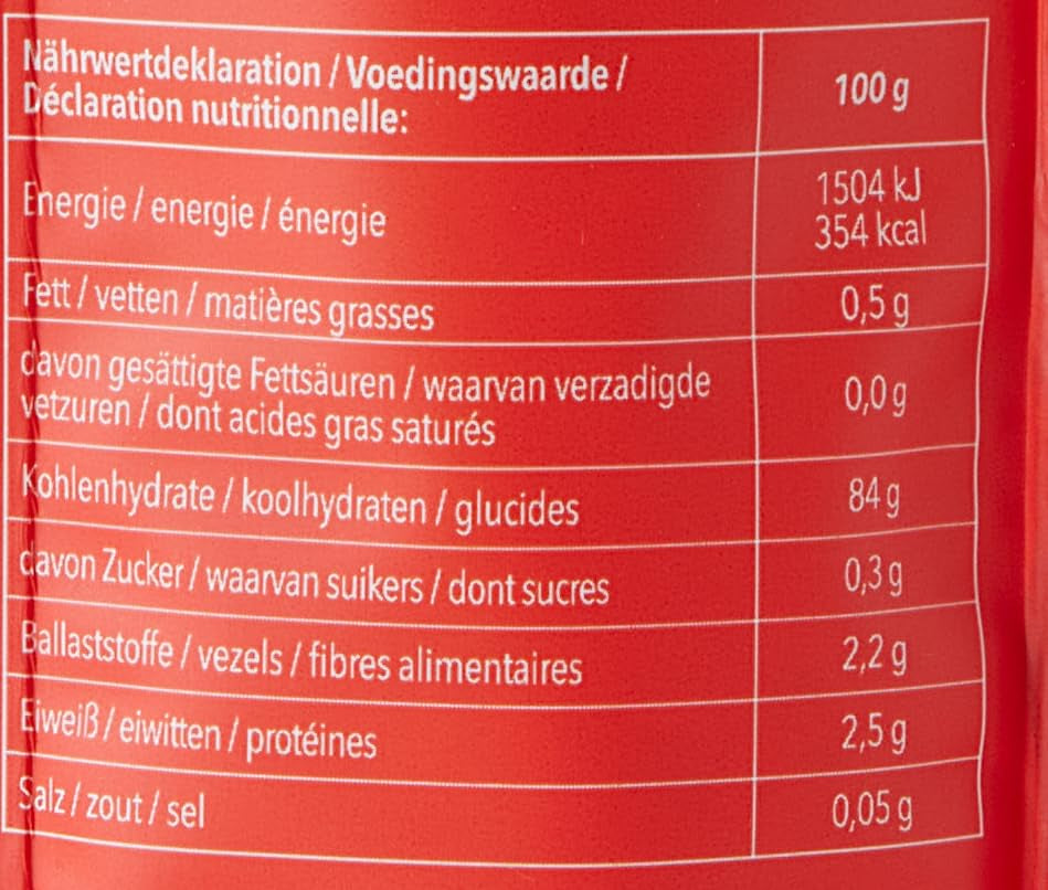 Mix C - Kuchen & Kekse Backmischung Glutenfrei 1Kg, 10Er Pack Mix per panificazione e cottura Naty Shop