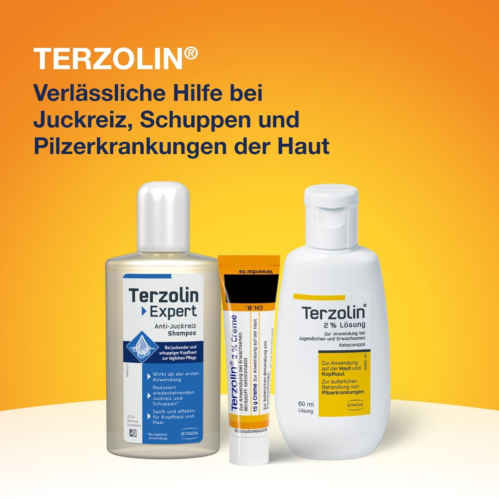 Terzolin Expert Shampoo Antiprurito, Cura idratante per cuoio capelluto sensibile - 200 ml Doccia e Bagno Terzolin