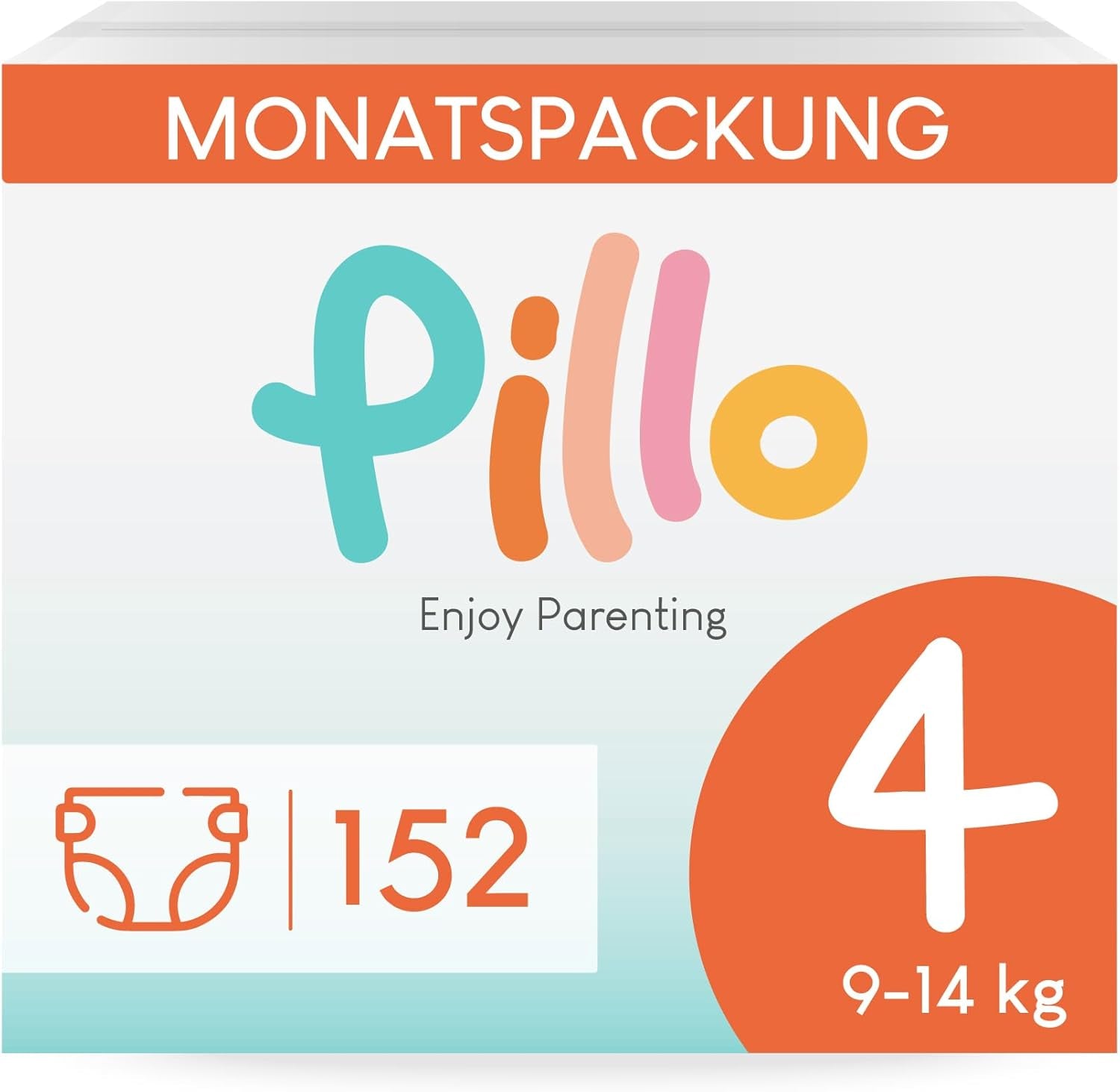 Pannolini Pillo 3 - Scatola da 168 pannolini, 6 pacchi da 28 pannolini cadauna, taglia 3 - Midi (6-10 kg) - Pannolini per neonati