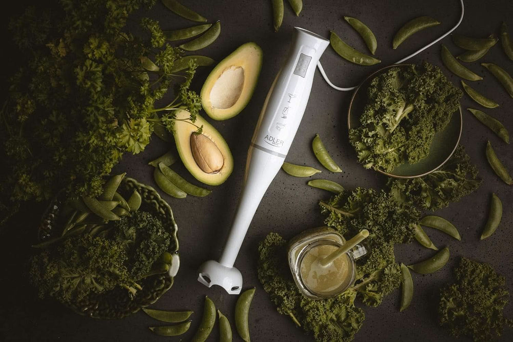 Adler AD4622 Miscelatore, plastica, bianco Cucina Naty Shop