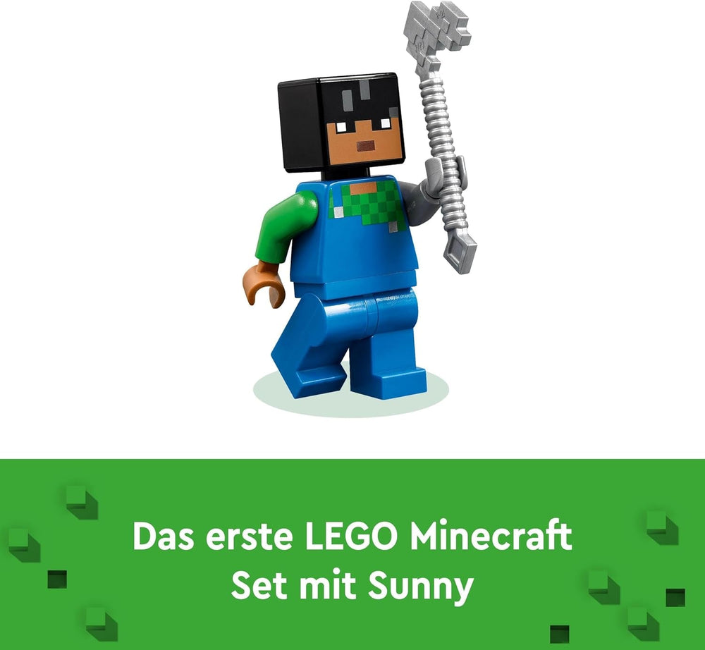 LEGO Minecraft Frutteto in Fiore di Ciliegio Giardino Giocattolo da Esplorare con Sunny, Sniffer, Zombie e le Api Regalo per Giocatori per Ragazzi e Ragazze 21260 Set di Costruzioni Beuche den LEGO-Store di 8 Anni