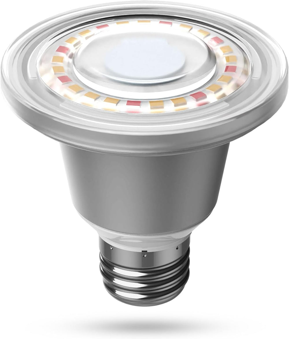 SANSI Lampada LED per Piante da Interno 30W a Spettro Completo 250W Equivalente ad Alta PPFD E27 Lampada per Coltivazione 4000K 660nm Angolo del Fascio di 60° Lampada per Piante Ortaggi Fiori Coltura Idroponica