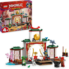 LEGO NINJAGO Spinjitzu-Tempel der Ninja - Spielset mit 4 Minifiguren und 1 Drachen Figur - Bauset - Weihnachts- oder Geburtstagsgeschenk für Jungen und Mädchen ab 4 Jahren 71831
