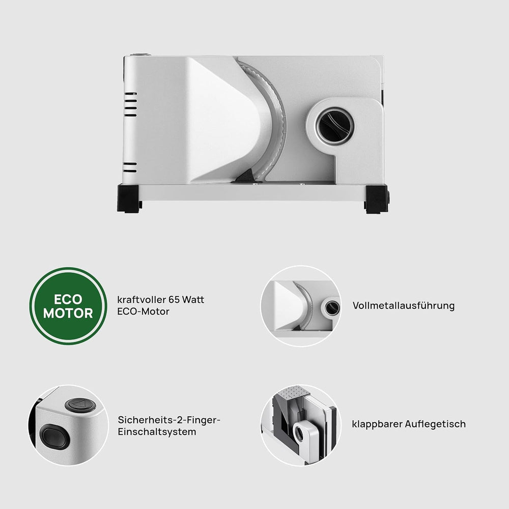 Ritter Icaro 7, affettatrice elettrica multifunzione Rasnite e Affettatrici Naty Shop