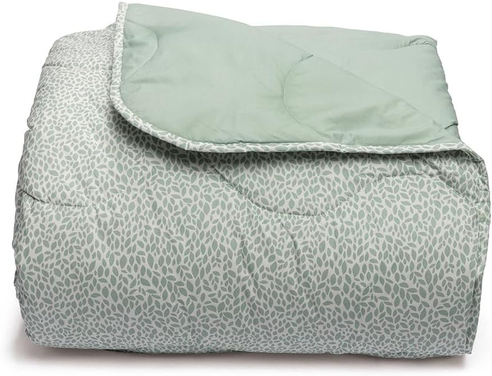 Foppapedretti Notte & Natura Trapunta Petali con sabbia, trapunta letto singolo, 100% cotone, made in Italy Piumini e Trapunte Naty Shop Salvia con petali Letto singolo