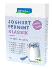 Reformhaus Joghurt Ferment Klassik Bio - Ideale per lo yogurt a casa