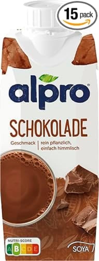 Bevanda di soia al cioccolato Alpro - Vegana, senza lattosio, senza glutine