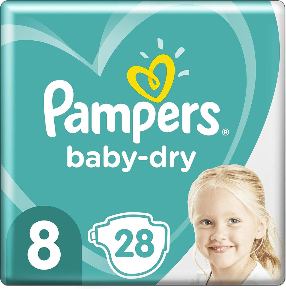 Pannolini Pampers 81657566 Pantaloni Baby-Dry, bianchi