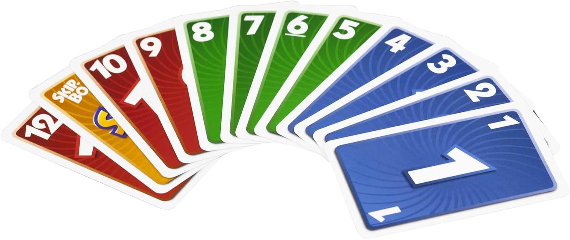 Mattel Games Skip-BO, Gioco di carte per famiglie, Perfetto come gioco per bambini, Gioco da viaggio o Gioco per adulti, Gioco da tavolo, per 2-6 giocatori, dai 7 anni in su, 52370