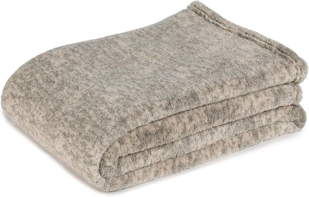 Gözze - Soggiorno in marmo e coperta confortevole, 150 X 200 cm - Letti e coperte Petrolio Besuche den Gözze-Store Avorio