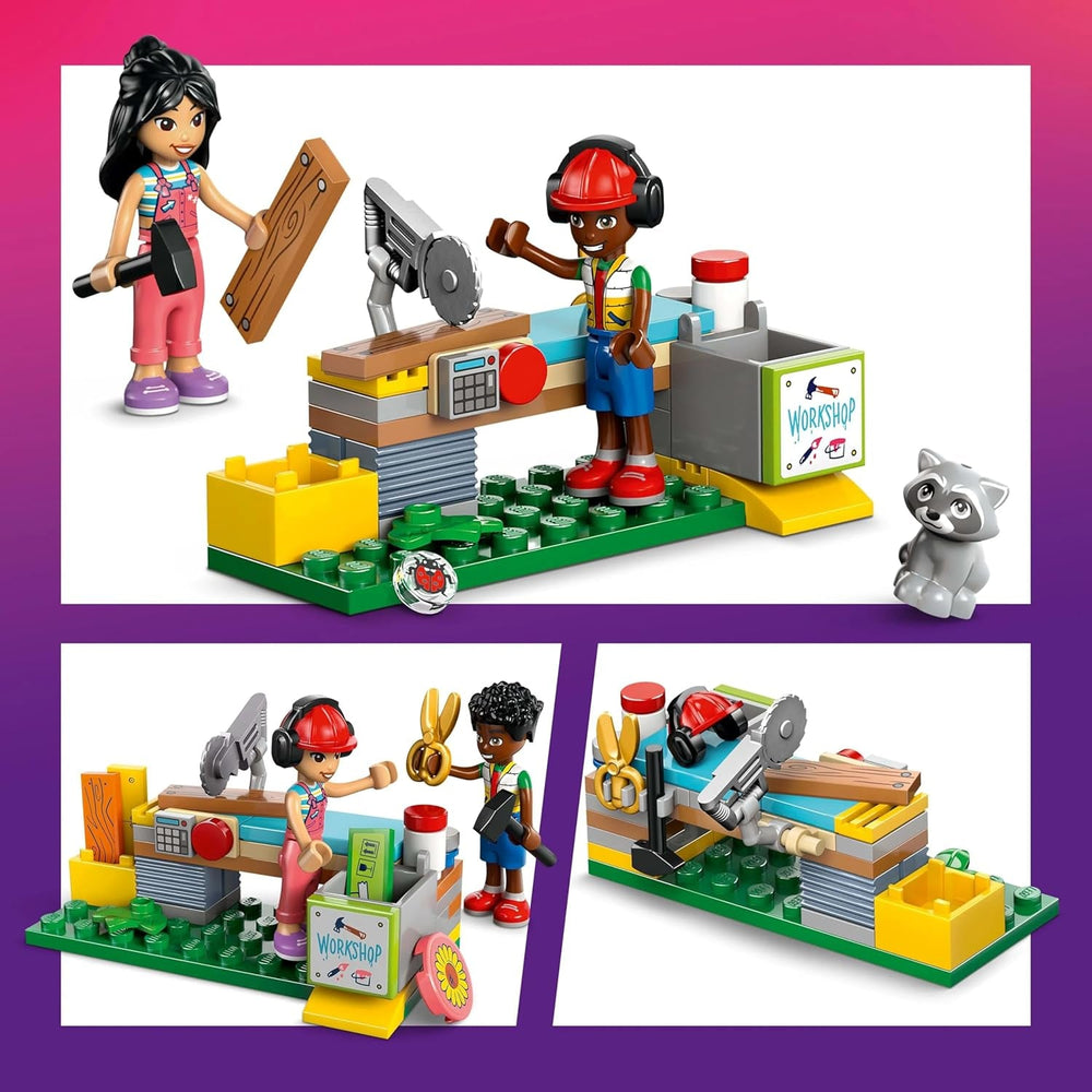 LEGO Friends Casa sull'albero Costruisci e gioca Set per giochi di ruolo Casa dei giocattoli per ragazze 8 anni Set con 4 minifigure di personaggi e 2 animali Idea regalo per bambini 42652 Set da costruzione Besuche den LEGO-Store
