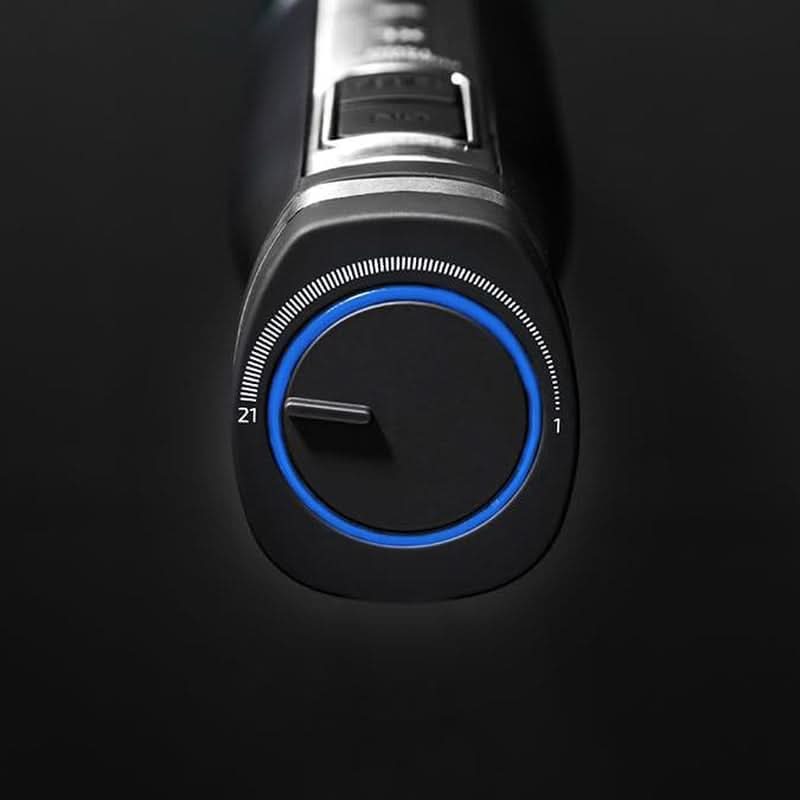 Cecotec Hand-Mixer Powergear 1500 - Klingen Aus Titanium Beschichtung, 21 Geschwindigkeitsstufen, 1500 W, Inklusiv Glas Mit Deckel. (Schwarz und Edelstahl, XL) Cucina Naty Shop