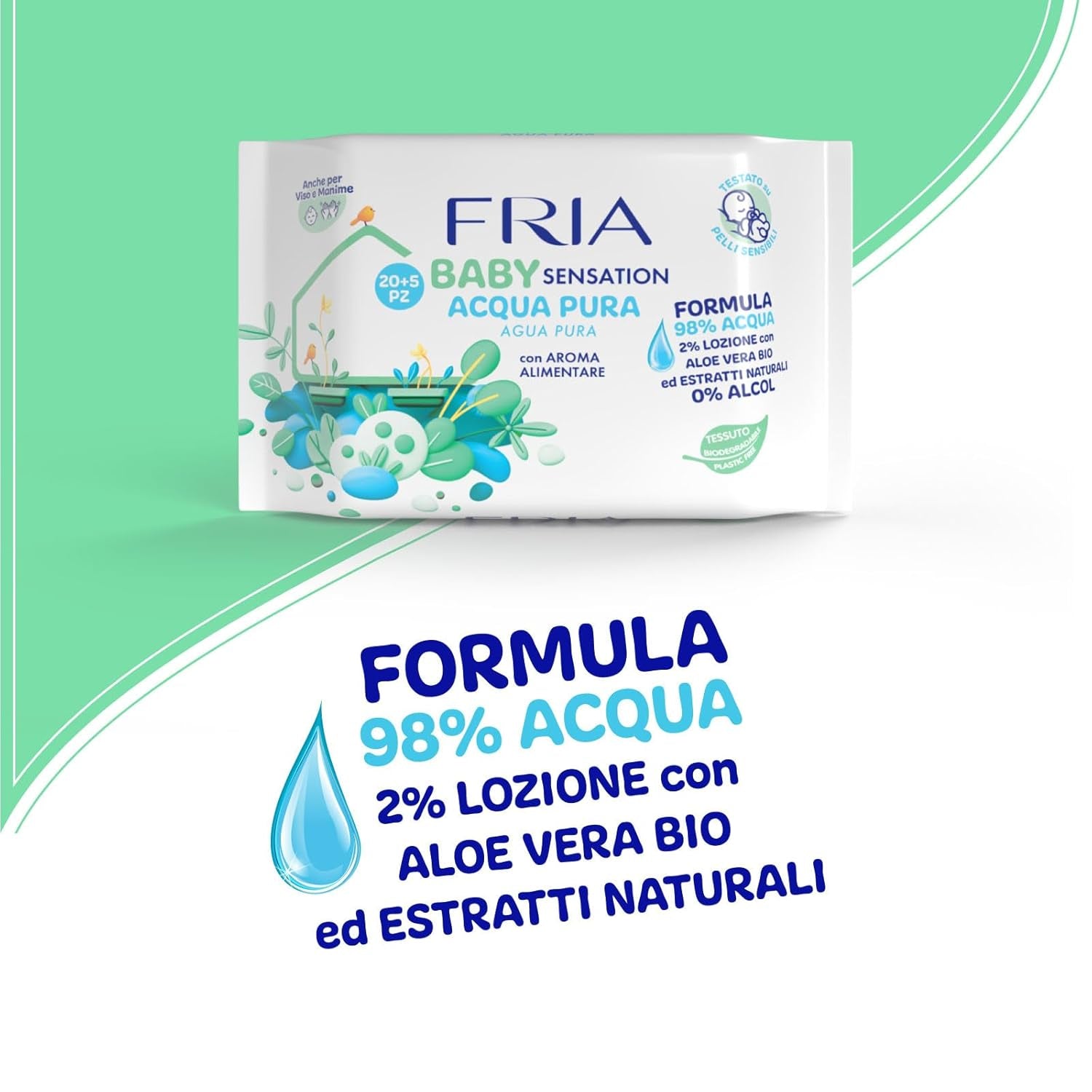 Assorbenti Baby Sensation, 25 pezzi