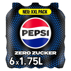 Pepsi Zero Sugar, Bevanda analcolica senza zucchero di Pepsi, senza calorie, set 6 x 1,75 litri Bevande analcoliche Naty Shop