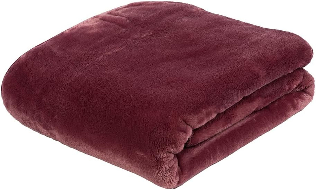 Gözze - Comoda coperta Premium Cashmere-Feeling, 500 G/M², 180 X 220 Cm - senape Letti e coperte Besuche den Gözze-Store Berries 220 X 240 Cm