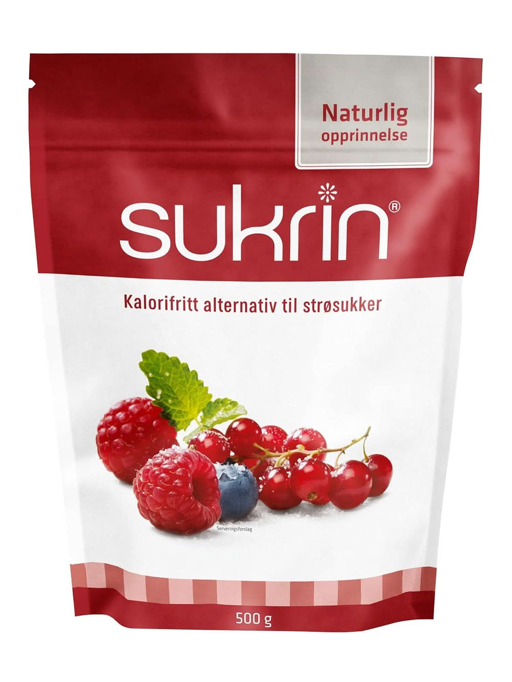 Sukrin Eritritolo, alternativa naturale allo zucchero senza calorie, 1 confezione, 500 grammi Dolcificanti Naty Shop