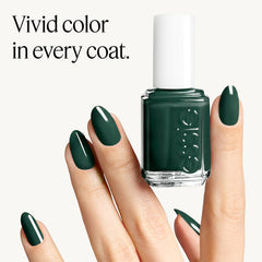 Smalto Essie dal finish cremoso per unghie dai colori intensi, n. 823 salice al vento, verde, 1 x 13,5 ml