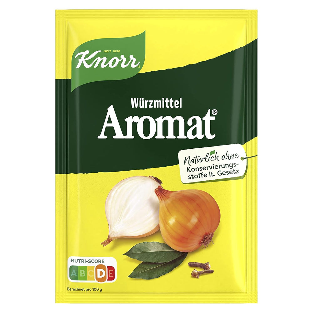 Knorr Würzmittel Nachfüllpackung Aromat Gewürzmischung zum Verfeinern von Speisen für schnelle Gerichte 100 g 1 pezzo