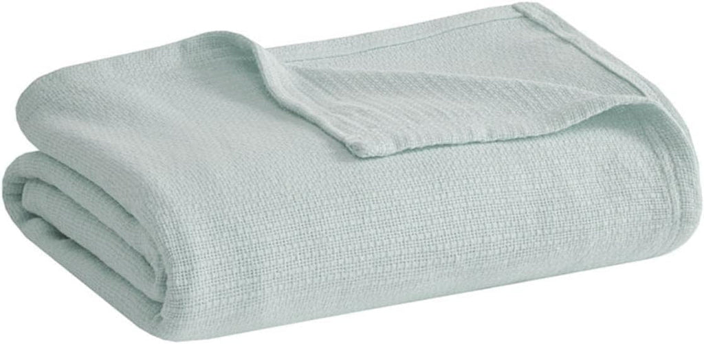 Madison Park Freshspun Wicker Pătură de bumbac Twin Grey Paturi si Cuverturi Madison Park Albastru Full/Queen