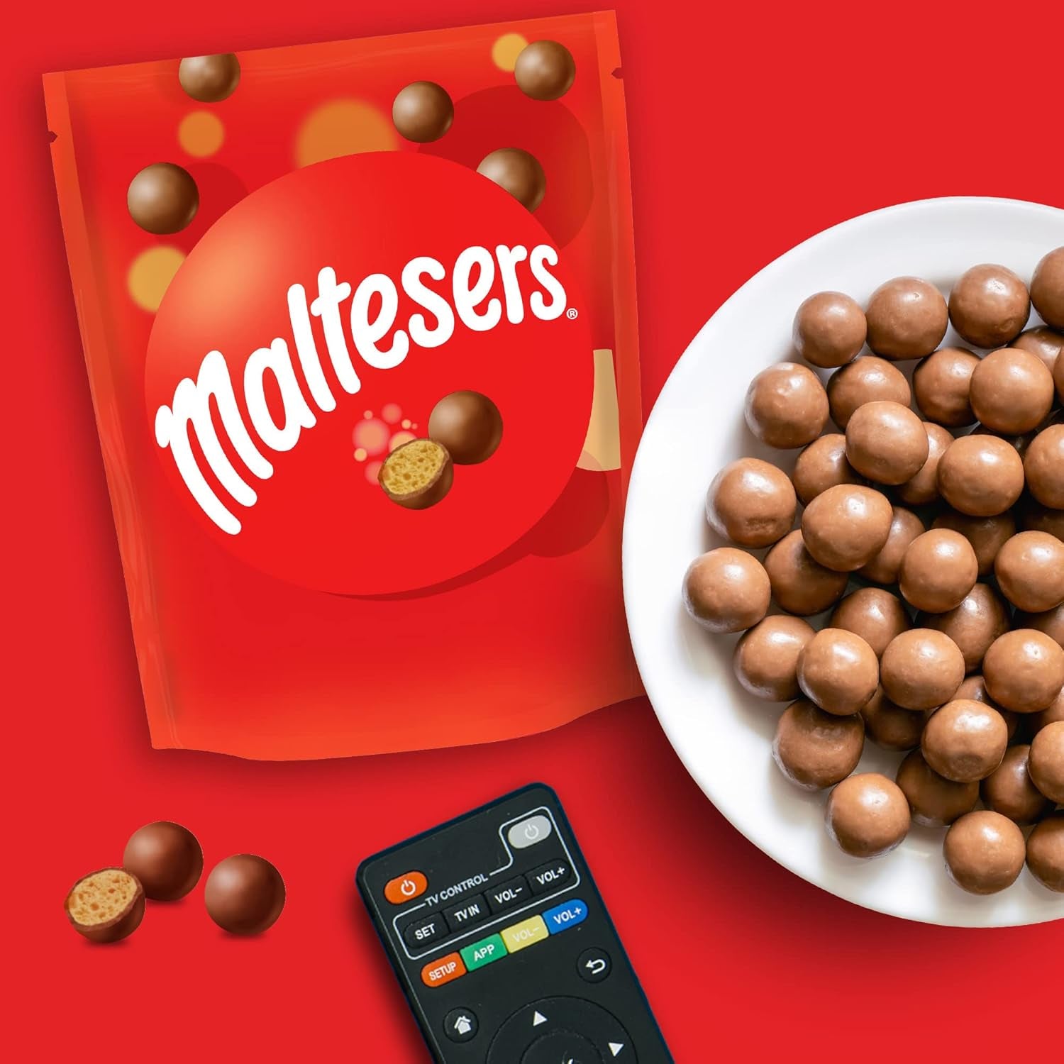 Maltesers, palline di cioccolato dal cuore croccante e leggero, spuntino arioso al cioccolato, 1 confezione (1 x 300 g)