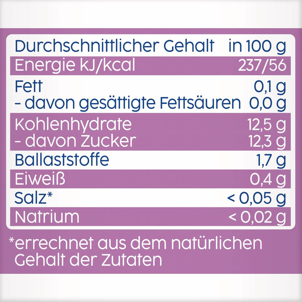 Buste comprimibili per mirtilli, mele e banane - 16 (4 confezioni, 4 x 90 g ciascuna), senza zuccheri aggiunti, senza glutine, ideali per takeaway e snack da viaggio