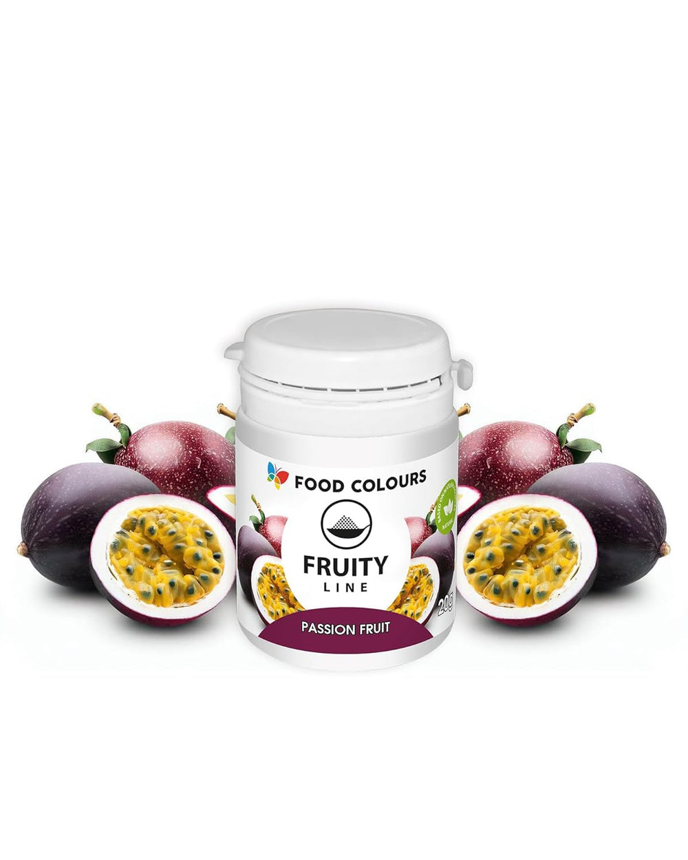 Coloranți alimentari pudră colorant natural Fruity Line BLUEBERRY 20G pudră colorantă naturală pentru creme glazură burete aluat sub formă de pudră colorant alimentar pentru băuturi jeleuri
