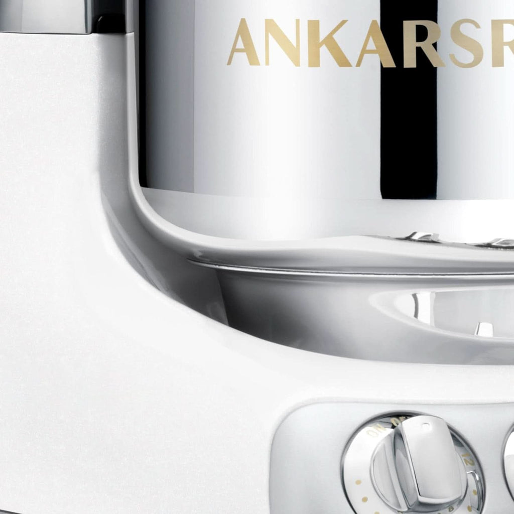 Ankarsrum - Asistent Original Base Kitchen Machine Creme AKM6230MW Mineral White Mama si Copilul Naty Shop