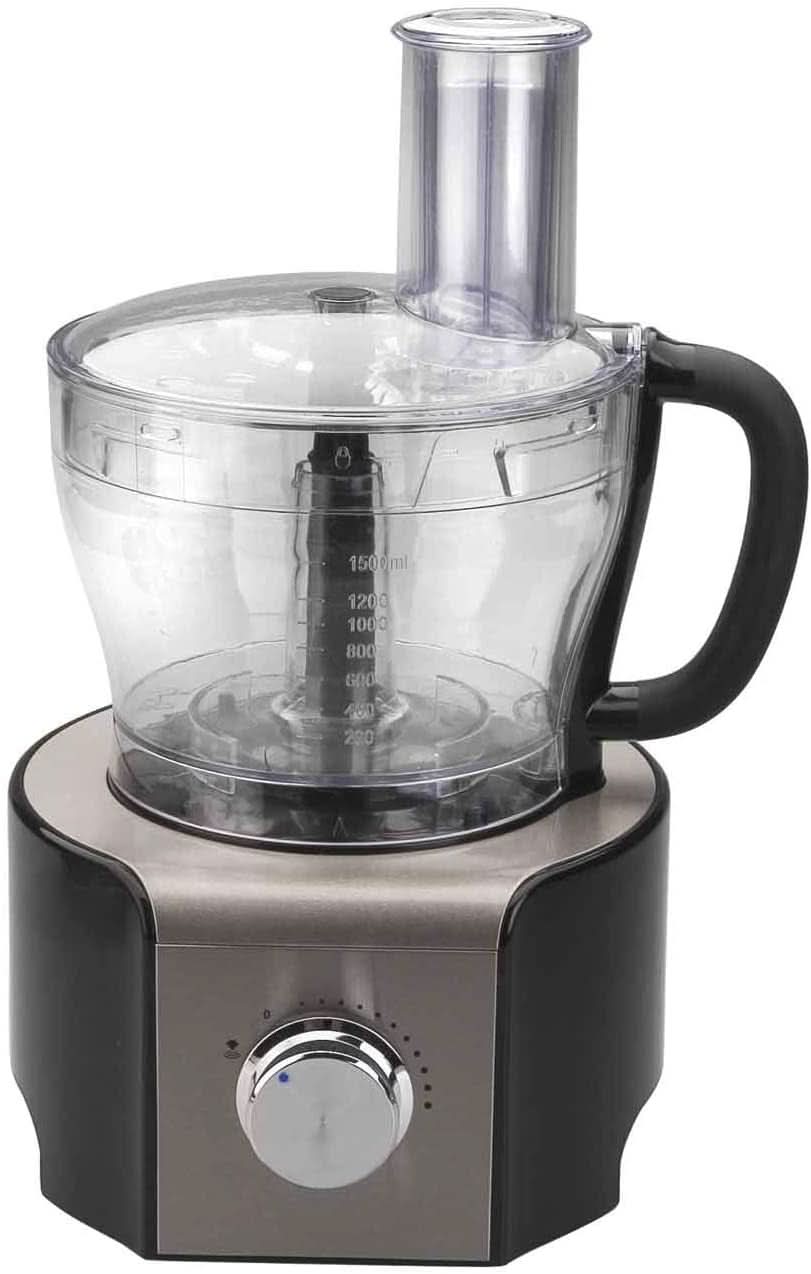 69079 -69079 robot multifunzione 800 w-nero, acciaio inox, vetro e plastica, multicolore Mamma e Bambino Naty Shop